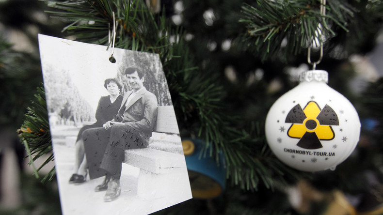 Ukraine: Erster Weihnachtsbaum in Prypjat seit Katastrophe von Tschernobyl aufgestellt