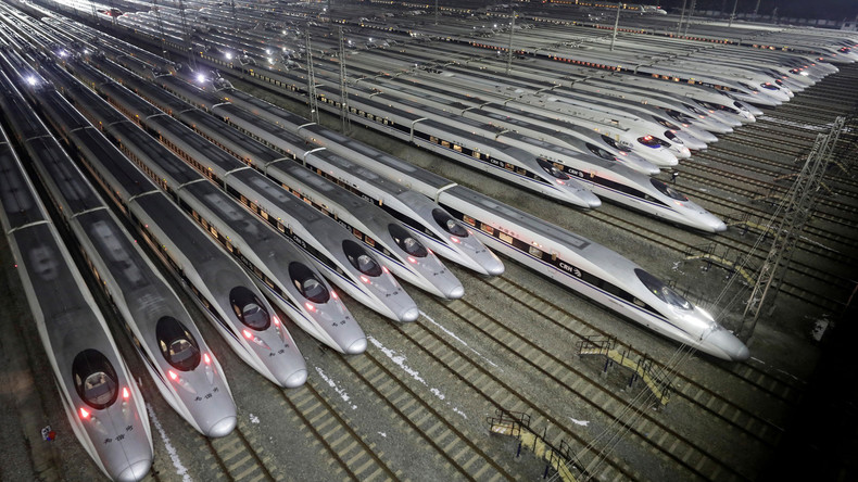 China investiert 2020 über 100 Milliarden Euro in Hochgeschwindigkeits-Eisenbahnnetz