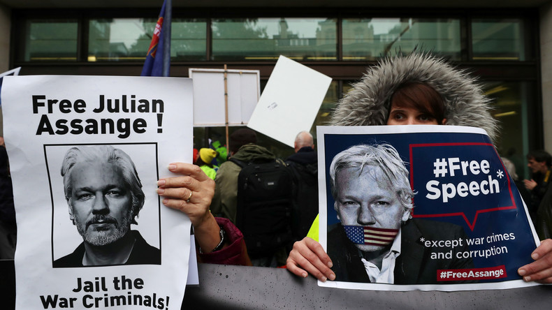 Großbritannien: Kein fairer Prozess für Julian Assange (Video)