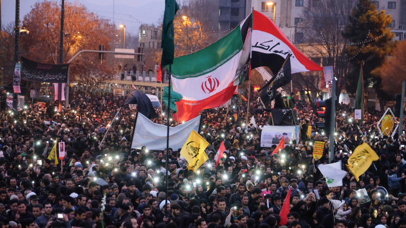 LIVE: Trauerfeier für Irans Top-General Qassem Soleimani in Teheran