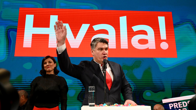 Kroatien: Sozialdemokrat Milanović gewinnt Präsidentenwahl