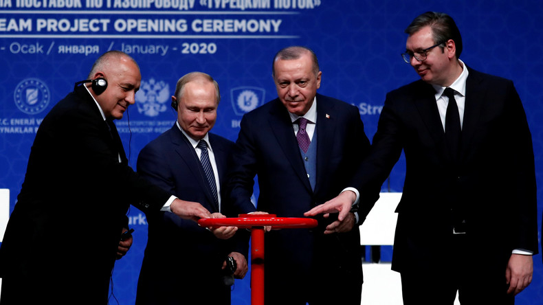 Turkish Stream in Betrieb genommen: Putin und Erdoğan weihen bedeutende Gaspipeline ein