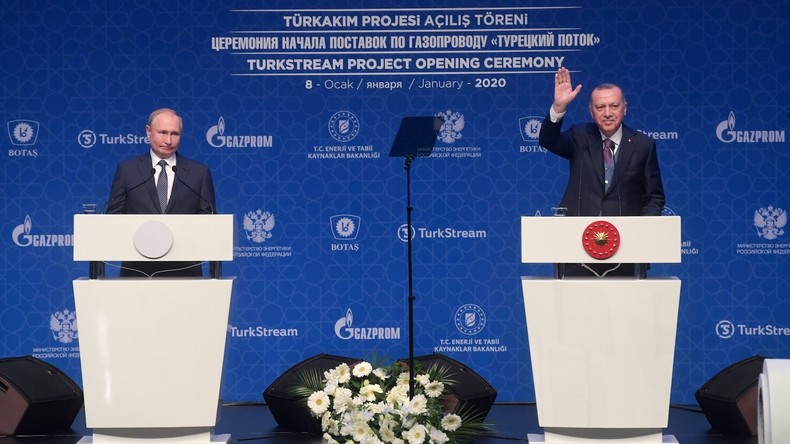 Türkei: Erdoğan und Putin eröffnen Pipeline Turkish Stream