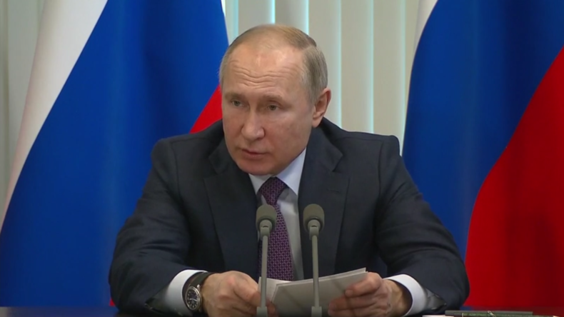 Putin über Gesundheitssituation auf der Krim: "In einem beklagenswerten Zustand"