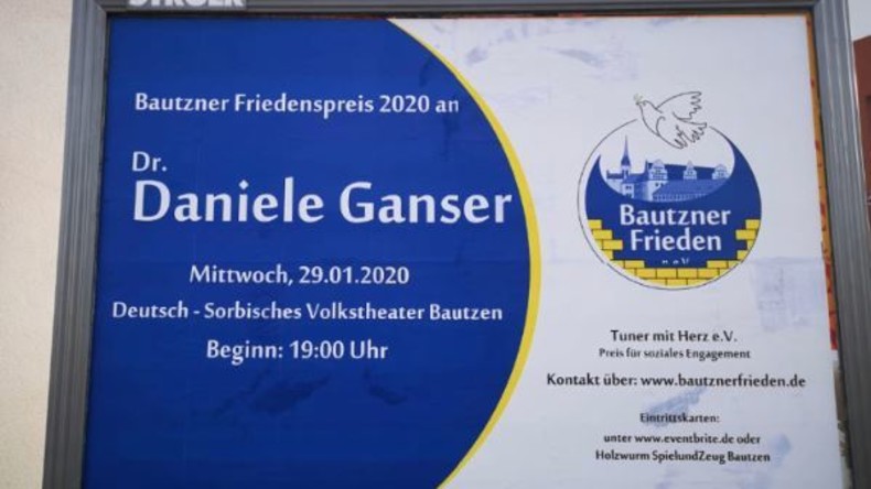 Daniele Ganser erhält Bautzner Friedenspreis – Eklat im Stadtrat