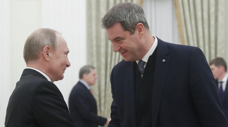 Markus Söder besucht Moskau: Bayern und Russland bauen Zusammenarbeit weiter aus