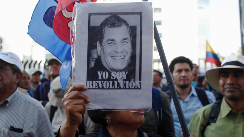 Rafael Correa zu Prozess gegen ihn: "Ein Versuch, meine Teilnahme an nächster Wahl zu verhindern"