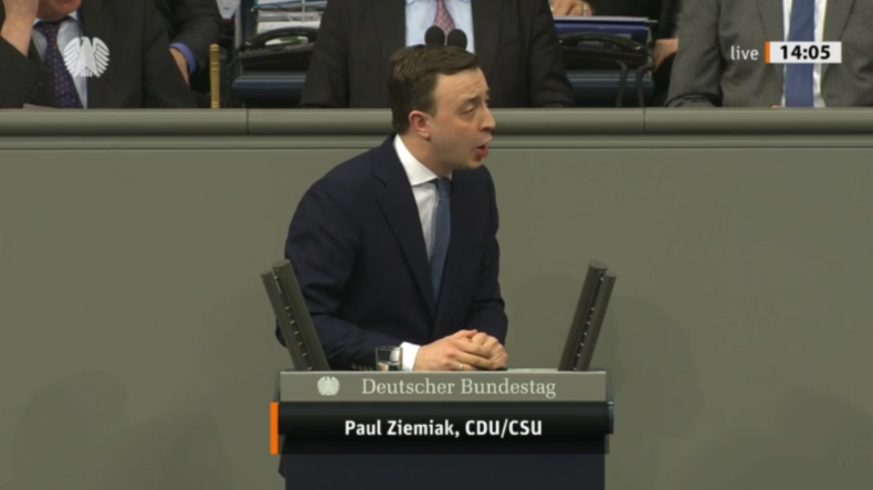 CDU-Generalsekretär Ziemiak im Bundestag: "Höcke ist ein Nazi, Linke feiern Bomber Harris"