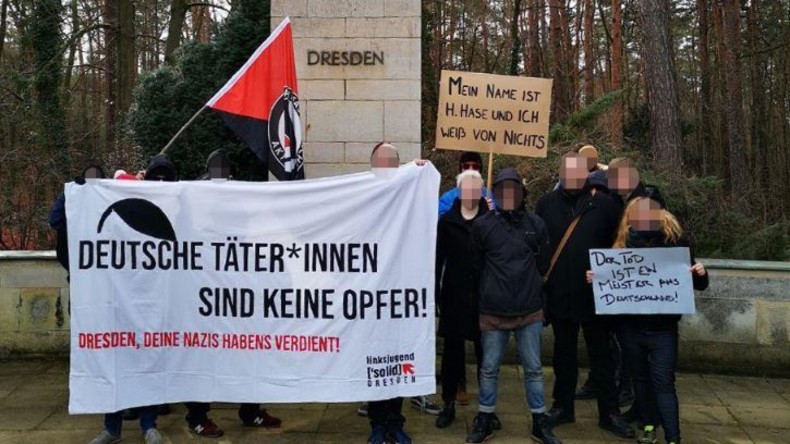 Linksjugend: "Dresden, Deine Nazis haben es verdient"