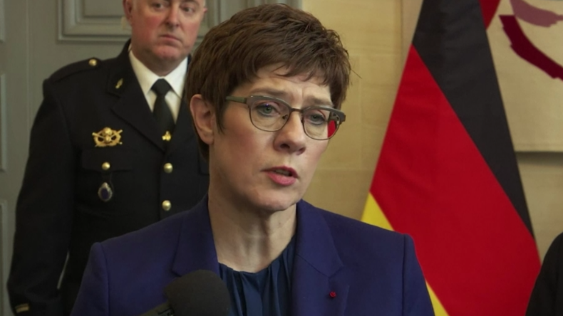 Kramp-Karrenbauer nach Hanau-Attentat: "Bestärkt mich darin – keine Zusammenarbeit mit der AfD"