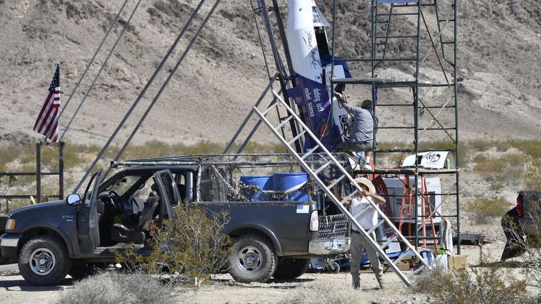 Stuntman "Mad Mike" stirbt in seiner selbstgebauten Rakete