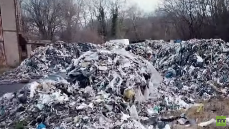 Illegale Müllentsorgung dank offener Grenzen in Europa (Video)