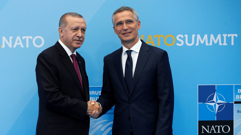 LIVE: Pressekonferenz von Stoltenberg und Erdoğan in Brüssel