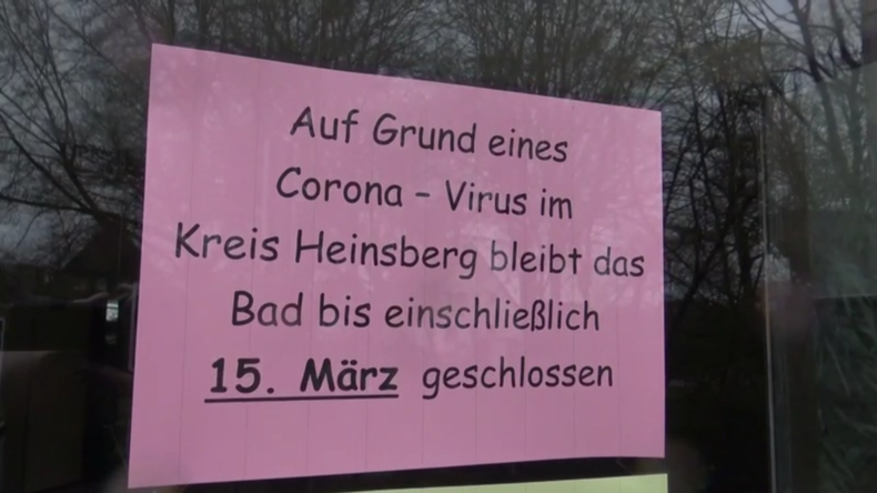 Nach bestätigten Todesfällen durch Coronavirus: Heinsberger Schulen bleiben geschlossen