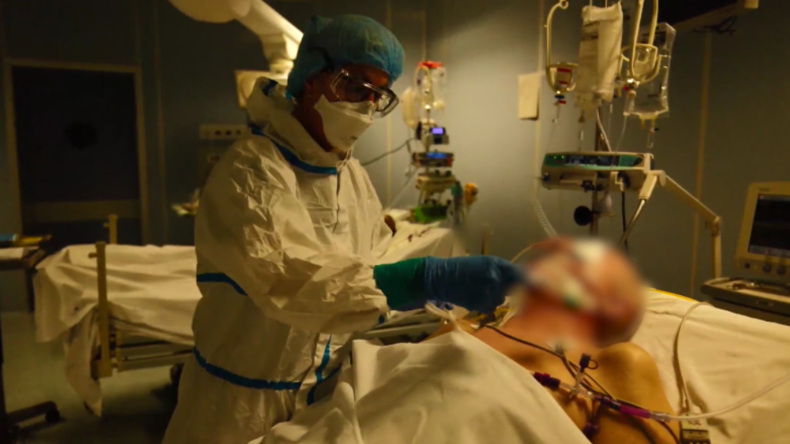 Italien: Krankenhaus in Cremona wandelt Notaufnahme in Corona-Intensivstation um