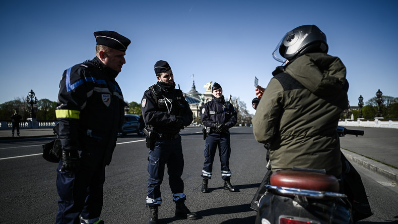 Frankreich: Polizeigewerkschaft droht Ausgangssperre nicht mehr durchzusetzen (Video)