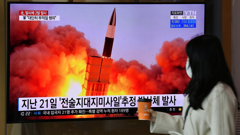 Nordkorea testet zwei Flugkörper