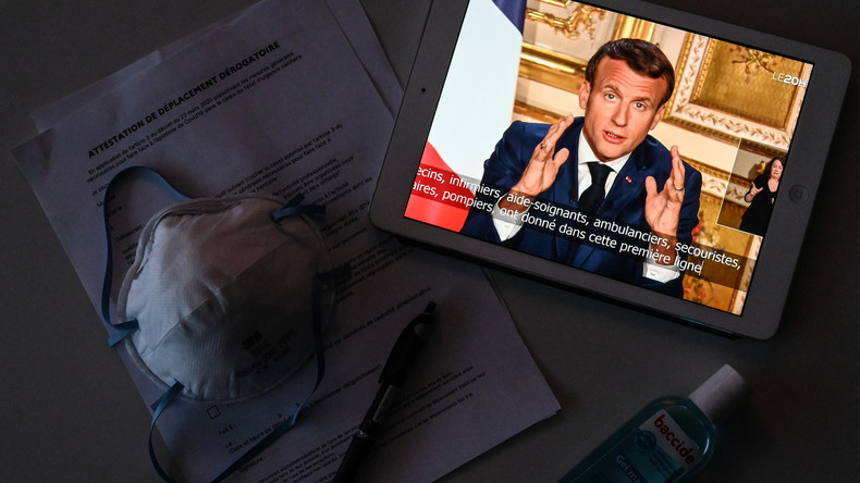 "Waren nicht vorbereitet": Emmanuel Macron verlängert Ausgangsbeschränkungen bis zum 11. Mai
