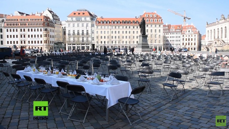 Dresden: Gastwirte protestieren auf besondere Weise gegen wirtschaftliche Notlage