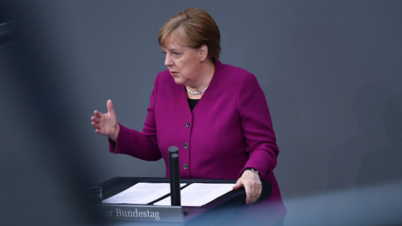 Regierungserklärung von Bundeskanzlerin Merkel zum Vorgehen in der Corona-Krise (Video)