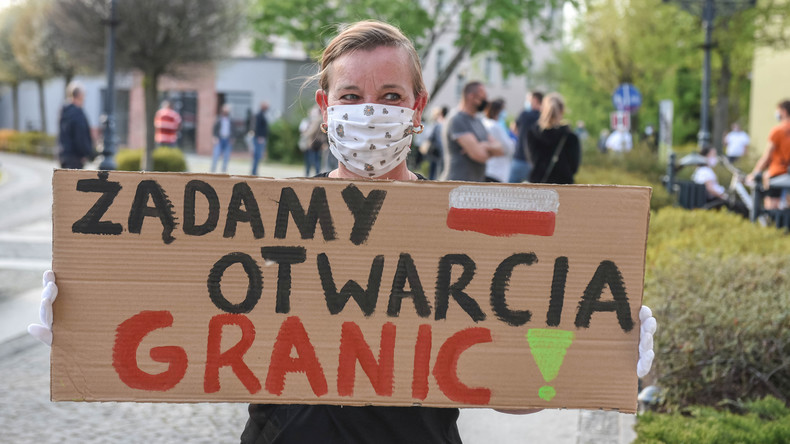 Polen: Demonstrationen gegen Grenzschließungen