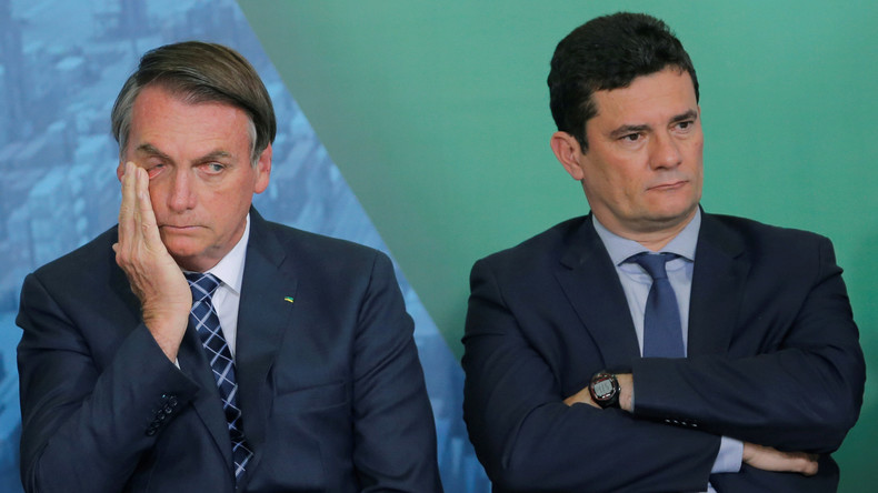 Vom Mitstreiter zum "Judas": Jair Bolsonaro beschimpft ehemaligen Justizminister Sérgio Moro