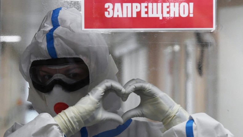 Hinter USA und Spanien: Russland auf drittem Platz bei Gesamtzahl der gemeldeten Corona-Infektionen