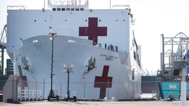Nur 77 Patienten in sechs Wochen: US Navy zieht Lazarettschiff ab