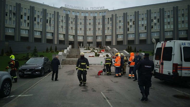 Russland: Mehrere Tote bei Brand in COVID-19-Krankenhaus in Sankt Petersburg