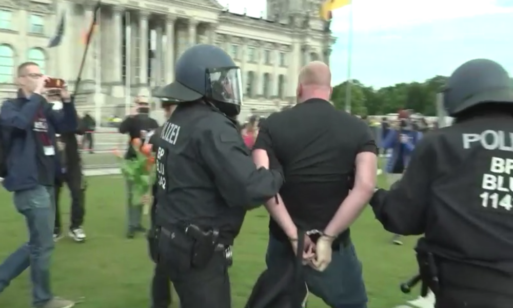 Deutschland: Erneut Festnahmen bei Protesten gegen Corona-Maßnahmen