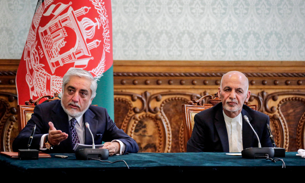 Politische Rivalen in Afghanistan vereinbaren Machtteilung