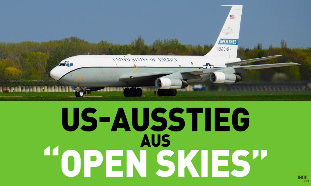 "Schwerer Schlag für fragiles Gleichgewicht": USA ziehen sich aus dem "Open Skies"-Vertrag zurück