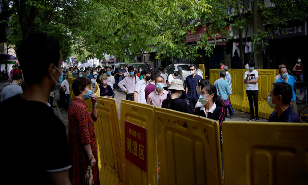 Wuhan: Zehn Millionen Menschen in zwei Wochen auf Coronavirus getestet – 300 asymptomatische Fälle