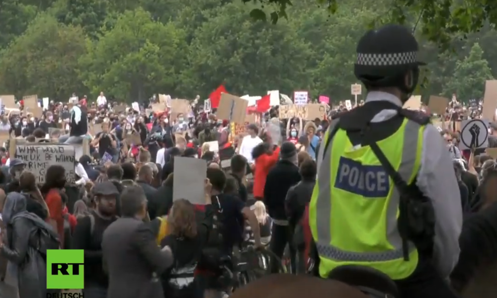 LIVE: "Black Lives Matter"-Proteste in London
