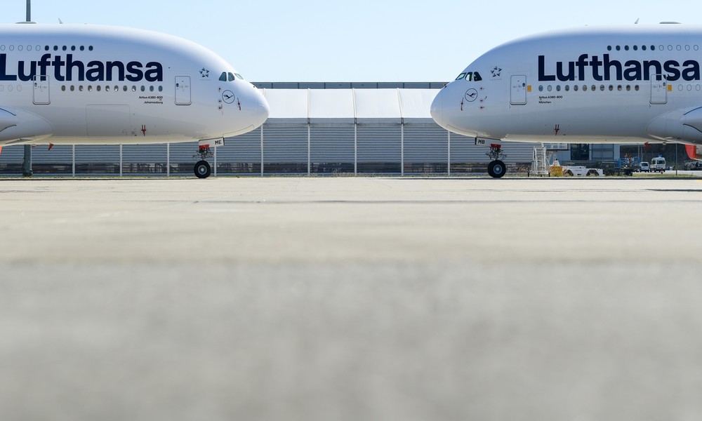 Lufthansa: 22.000 Arbeitsstellen in Gefahr