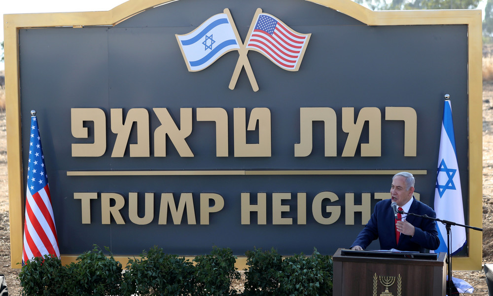 Happy Birthday, Mr. President: Israel treibt Bau von "Trump-Höhen" auf annektiertem Golan voran