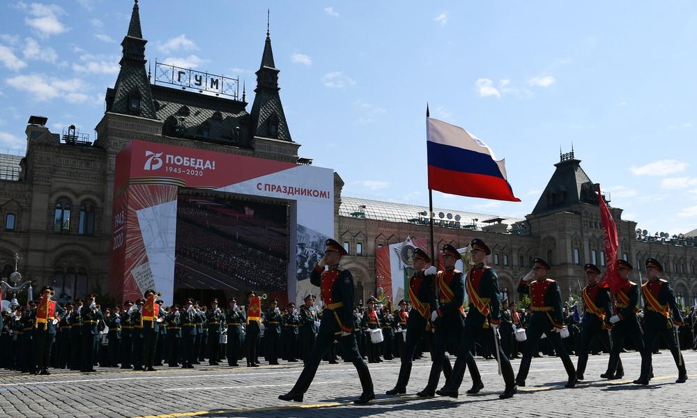 Militärparade in Moskau zum 75. Jahrestag des Sieges im Großen Vaterländischen Krieg