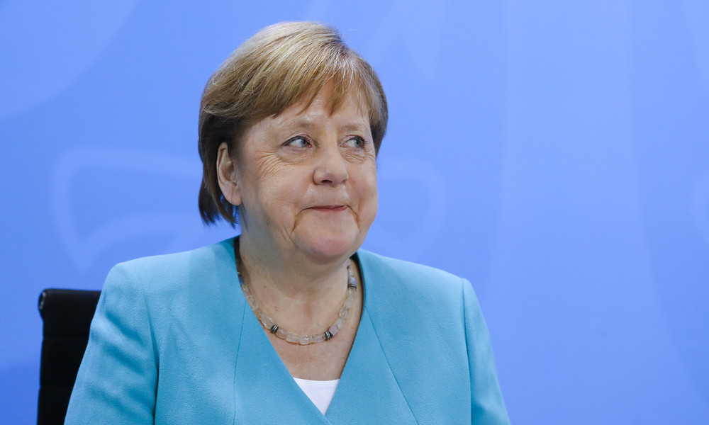 München: Mysteriöses Merkel-Plakat gesichtet