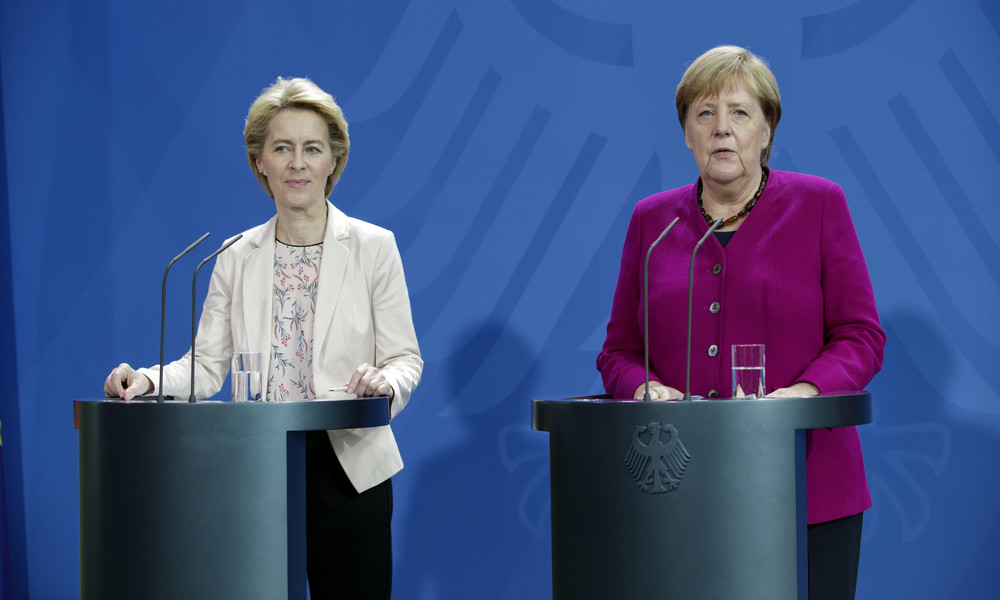 LIVE: Merkel und von der Leyen geben gemeinsame Pressekonferenz zur deutschen EU-Ratspräsidentschaft