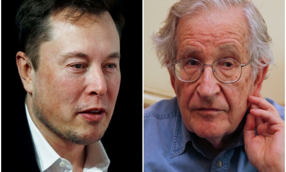 "Der ist Schei...!" – Musk geht auf Chomsky los