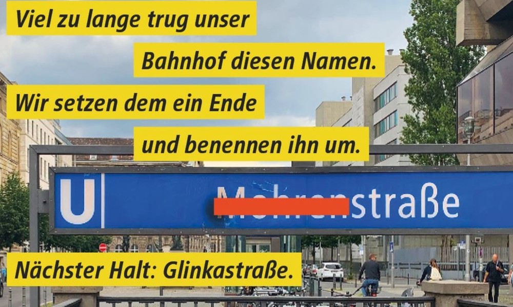 "BVG folgt politischen Parolen" – Kritik an Umbenennung des Berliner U-Bahnhofs "Mohrenstraße"