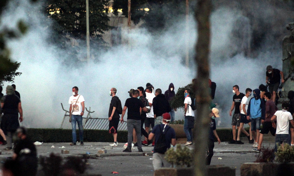 Regierung in Belgrad schlägt Alarm: "Es gibt Versuche, einen Bürgerkrieg in Serbien zu beginnen"