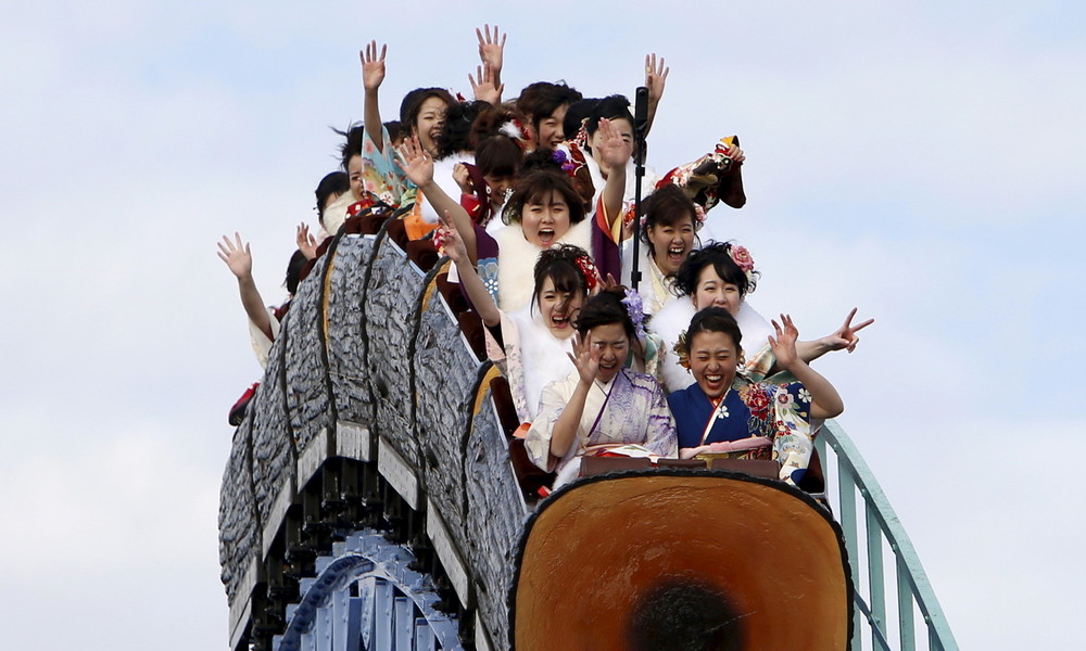 "Behalten Sie Ihr Schreien für sich": Kreischen auf Achterbahnen in Japan pandemiebedingt verboten