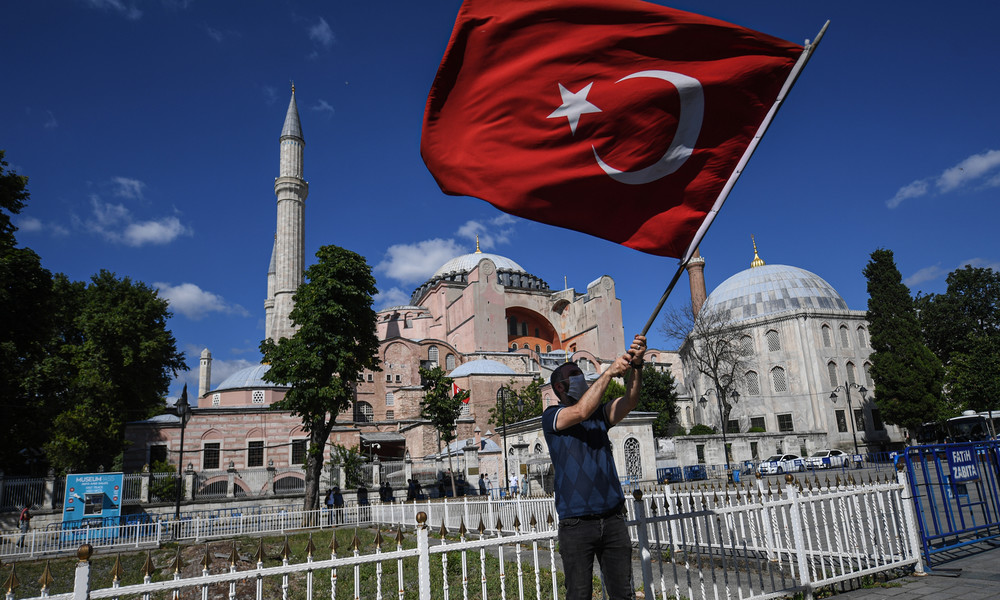 Türkei: Berühmtes Istanbuler Wahrzeichen Hagia Sophia wird Moschee