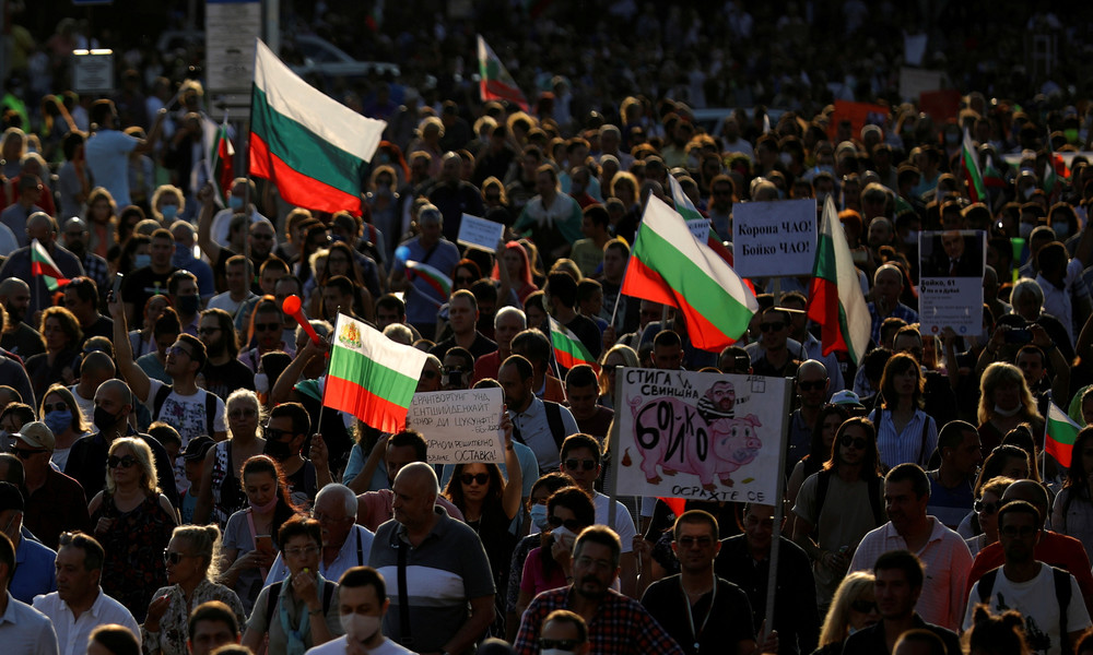 Live aus Bulgarien: Tausende demonstrieren in Sofia gegen Regierung