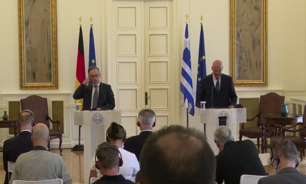 Bei Maas-Besuch in Athen: Griechische Regierung droht Türkei mit EU-Sanktionen