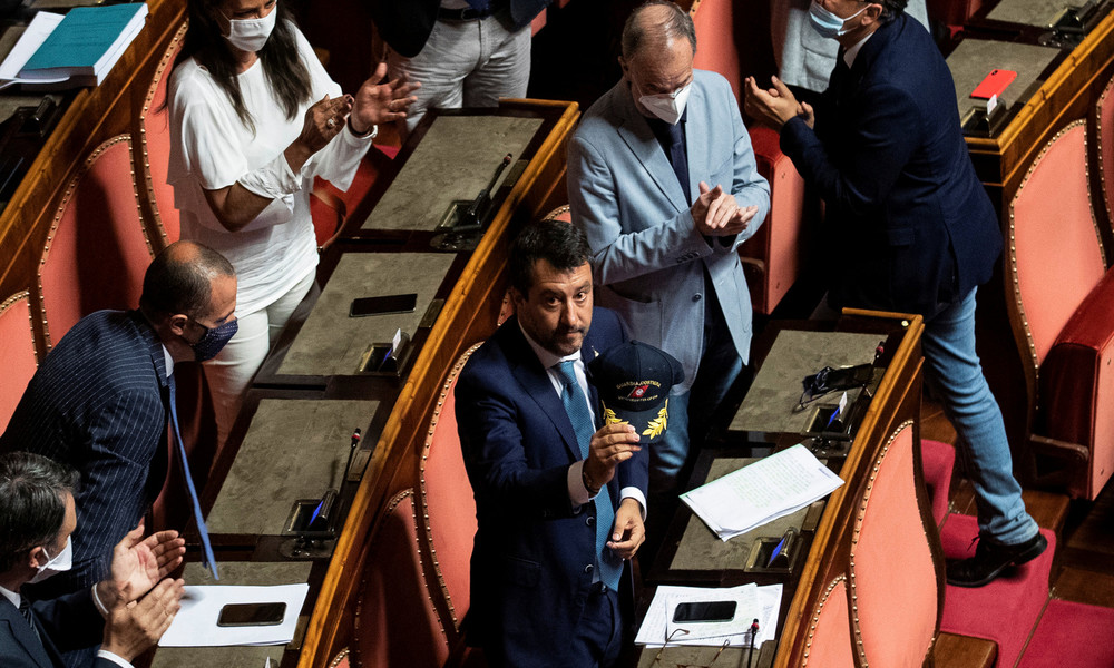 Senat in Rom hebt Immunität von Ex-Minister Salvini im zweiten Anlauf auf