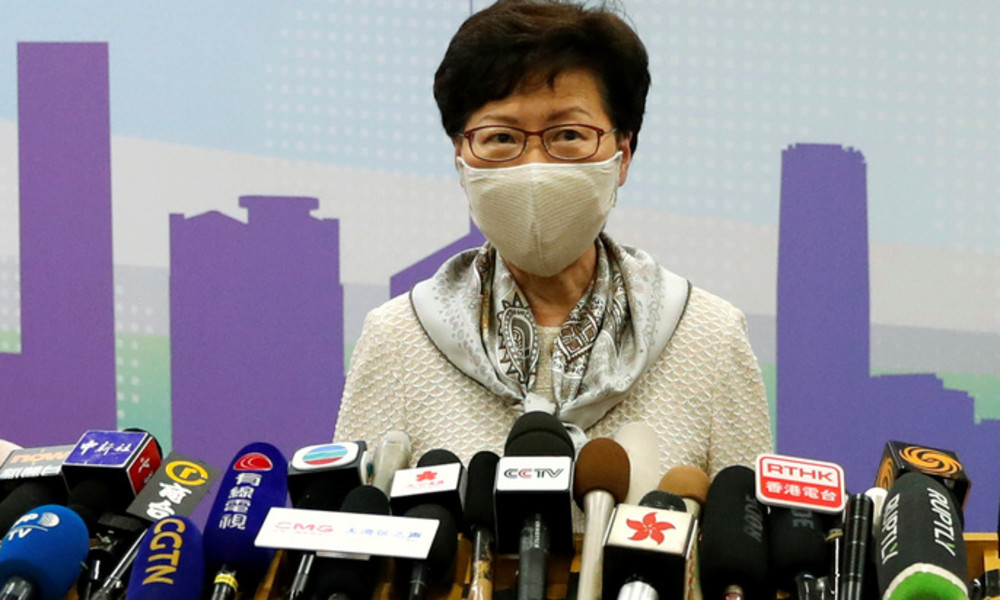 Hongkongs Regierungschefin nutzt Notstandsbefugnisse, um Parlamentswahlen zu verschieben