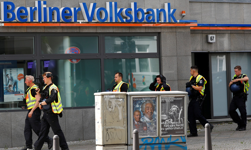 Schüsse bei Banküberfall in Berlin
