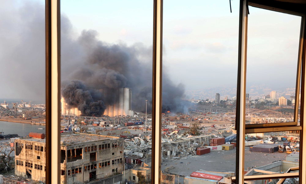 Beirut: Explosion soll sich in Lager mit beschlagnahmtem Sprengstoff ereignet haben